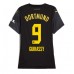 Maillot de foot Borussia Dortmund Serhou Guirassy #9 Extérieur vêtements Femmes 2024-25 Manches Courtes